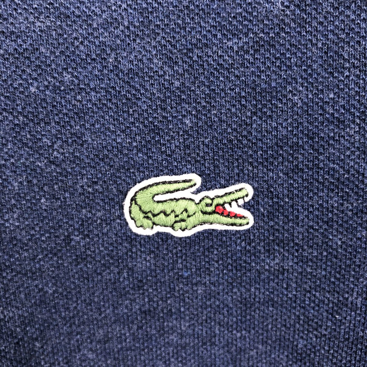 Lacoste LIVE Short-Sleeve Polo Shirt, Women's Size M (approx.) cotton navy blue type Vintage Second Hand