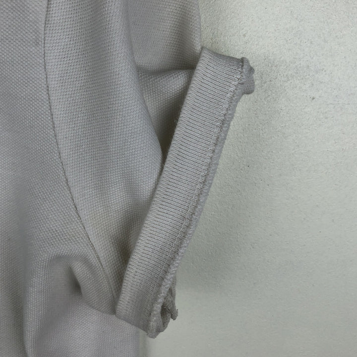 Ralph Lauren Big Pony Short-Sleeve Polo Shirt, Women's Size L (approx.) cotton white type Vintage Second Hand