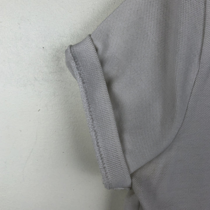 Ralph Lauren Big Pony Short-Sleeve Polo Shirt, Women's Size L (approx.) cotton white type Vintage Second Hand