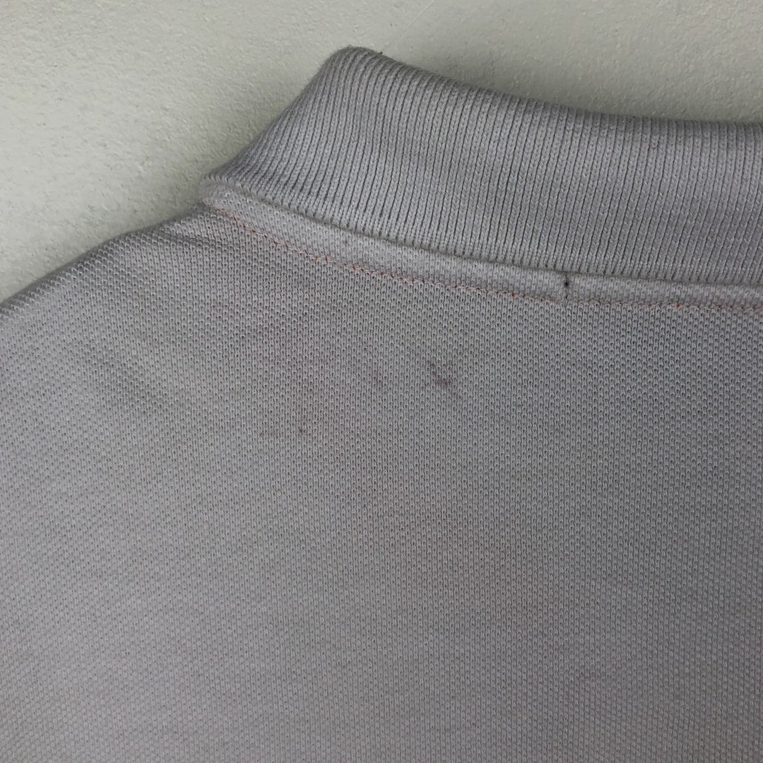 Ralph Lauren Big Pony Short-Sleeve Polo Shirt, Women's Size L (approx.) cotton white type Vintage Second Hand