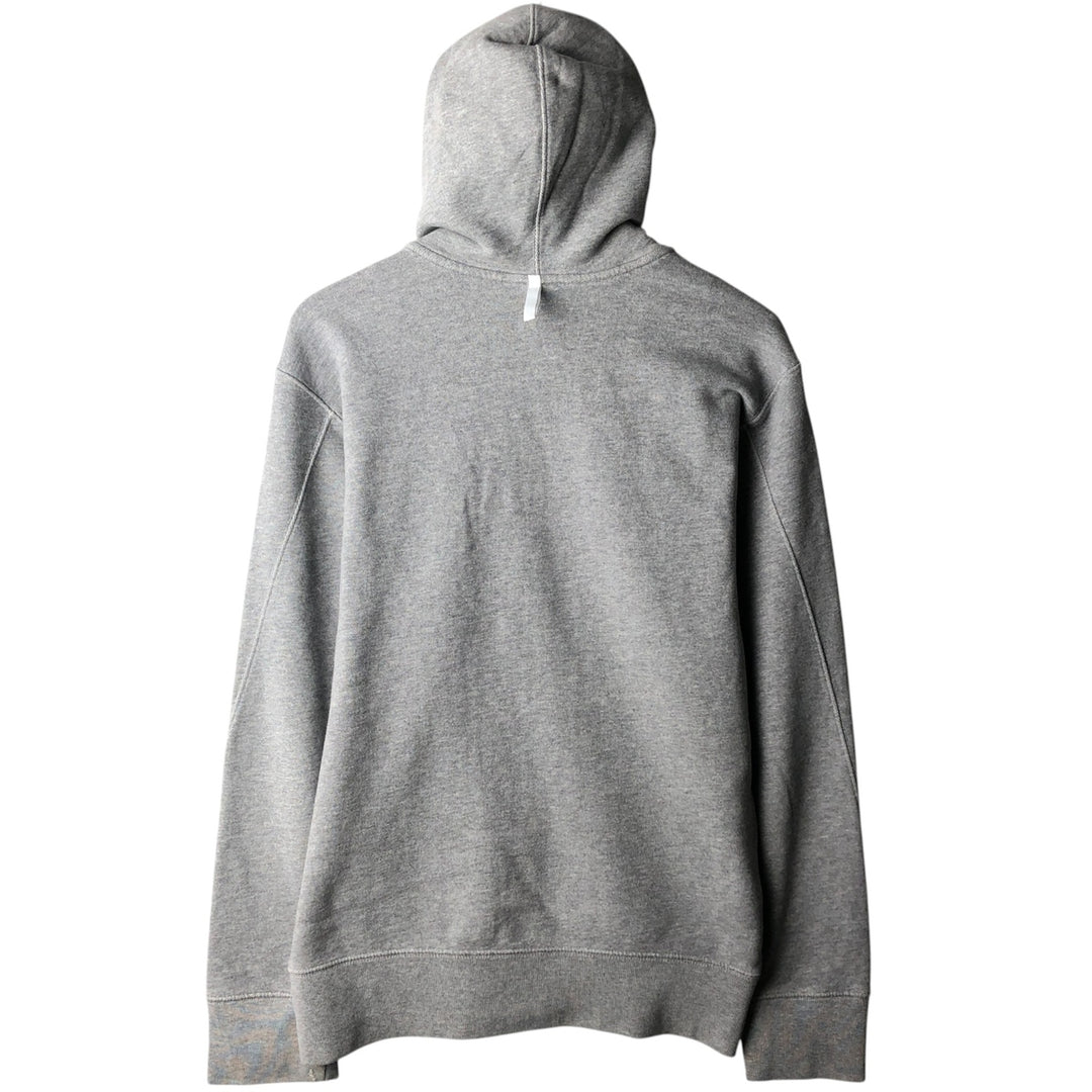 Adidas full-zip sweatshirt hoodie, women's size M (approx.) cotton gray type Vintage Second Hand