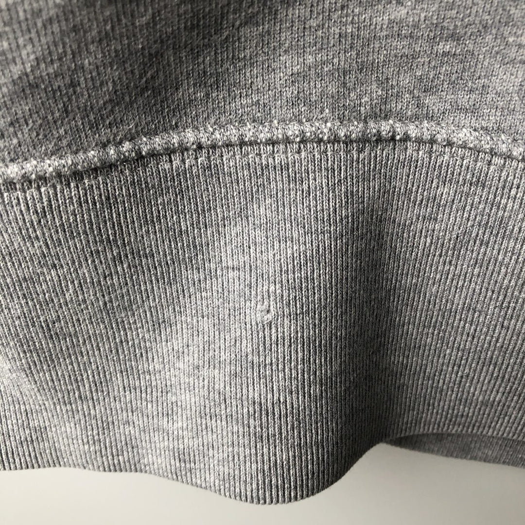 Adidas full-zip sweatshirt hoodie, women's size M (approx.) cotton gray type Vintage Second Hand