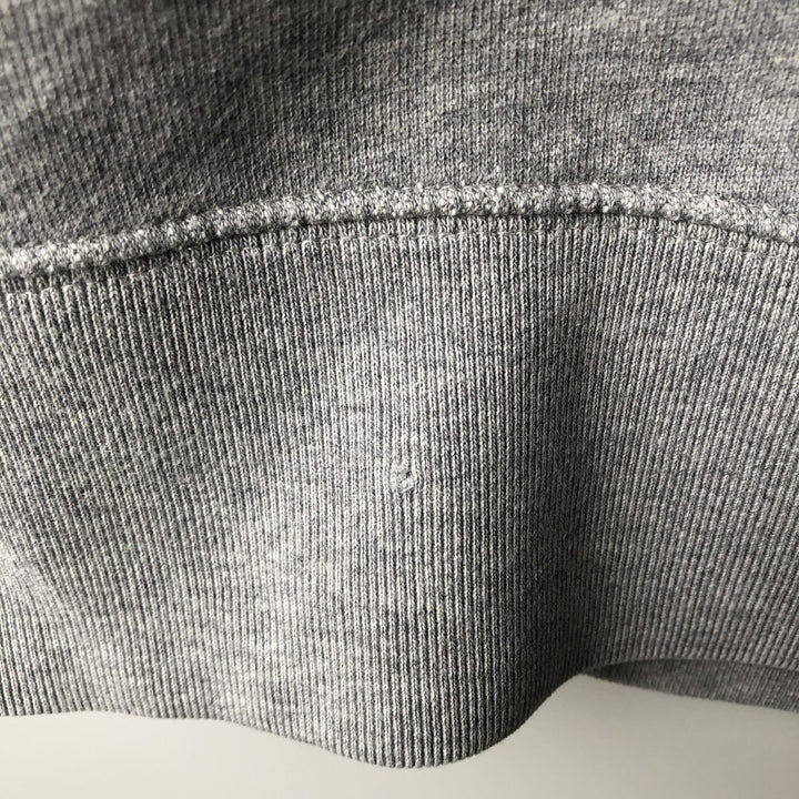 Adidas full-zip sweatshirt hoodie, women's size M (approx.) cotton gray type Vintage Second Hand