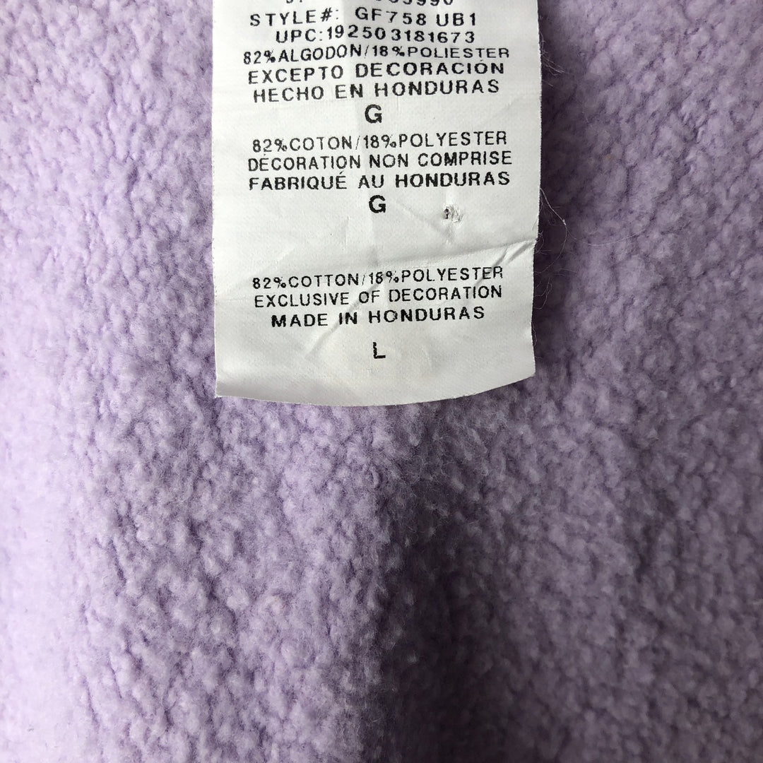 Champion REVERSE WEAVE Reverse Weave Sweat Full Zip Hoodie Women's L size cotton purple type Vintage Second Hand