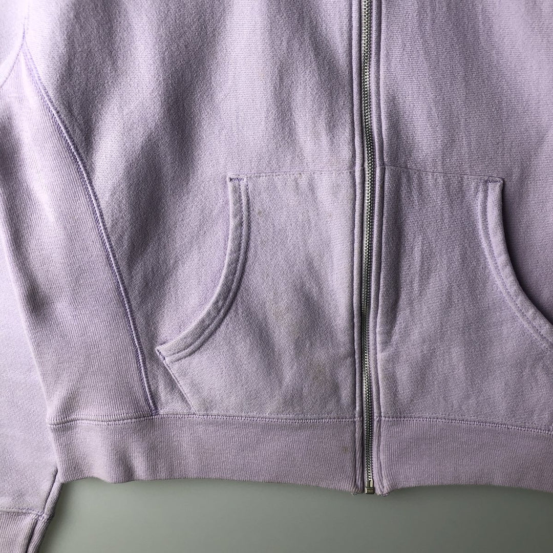 Champion REVERSE WEAVE Reverse Weave Sweat Full Zip Hoodie Women's L size cotton purple type Vintage Second Hand