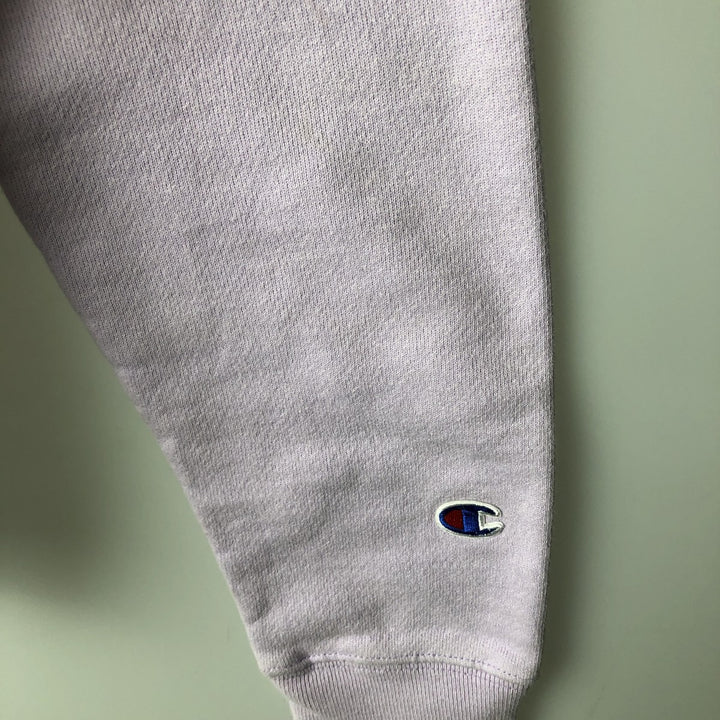 Champion REVERSE WEAVE Reverse Weave Sweat Full Zip Hoodie Women's L size cotton purple type Vintage Second Hand