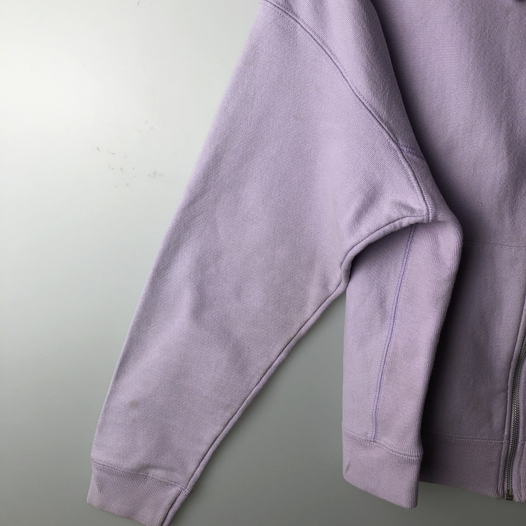 Champion REVERSE WEAVE Reverse Weave Sweat Full Zip Hoodie Women's L size cotton purple type Vintage Second Hand