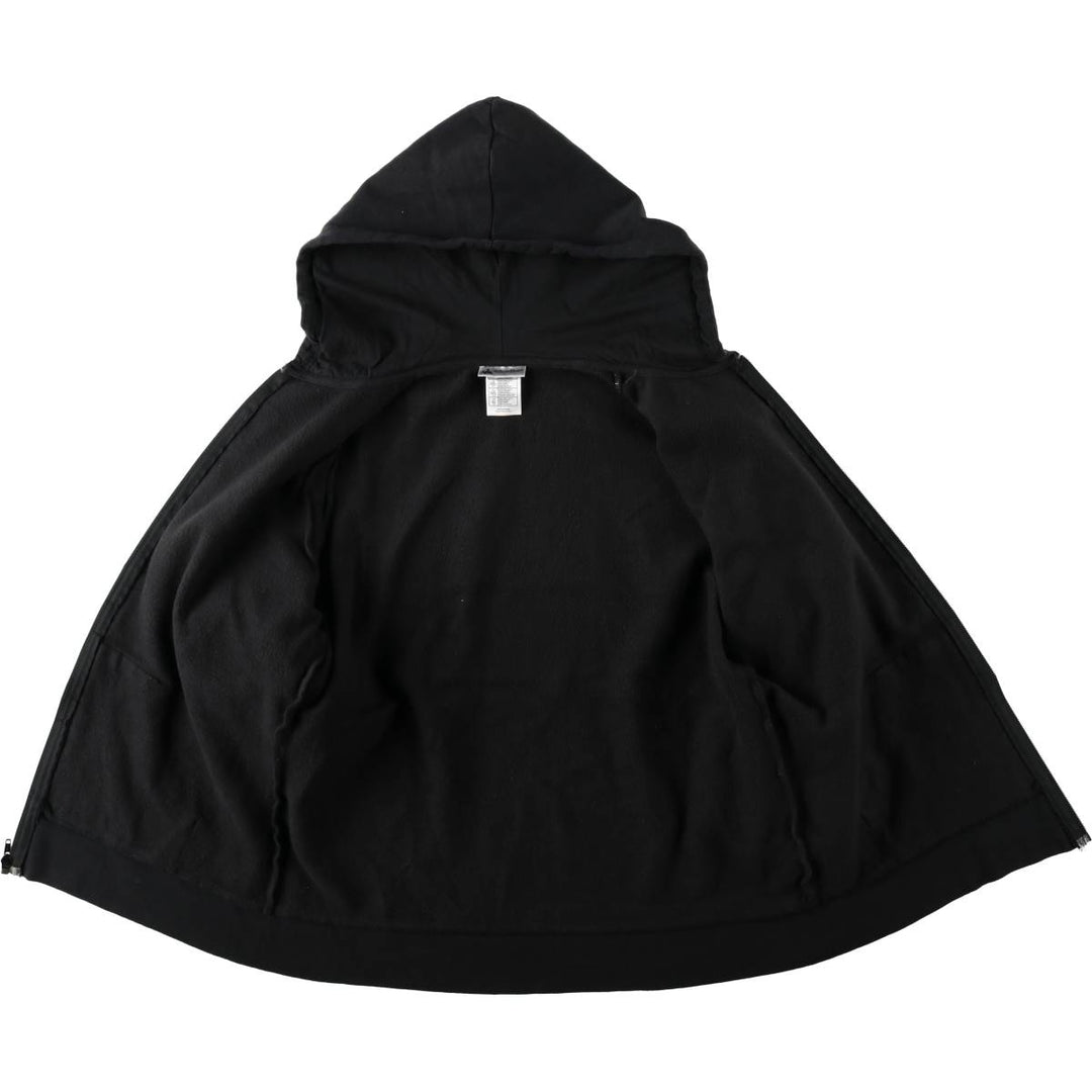DISNEY PARKS Sweat Full-Zip Hoodie, Women's Size XL (approx.) cotton black type Vintage Second Hand