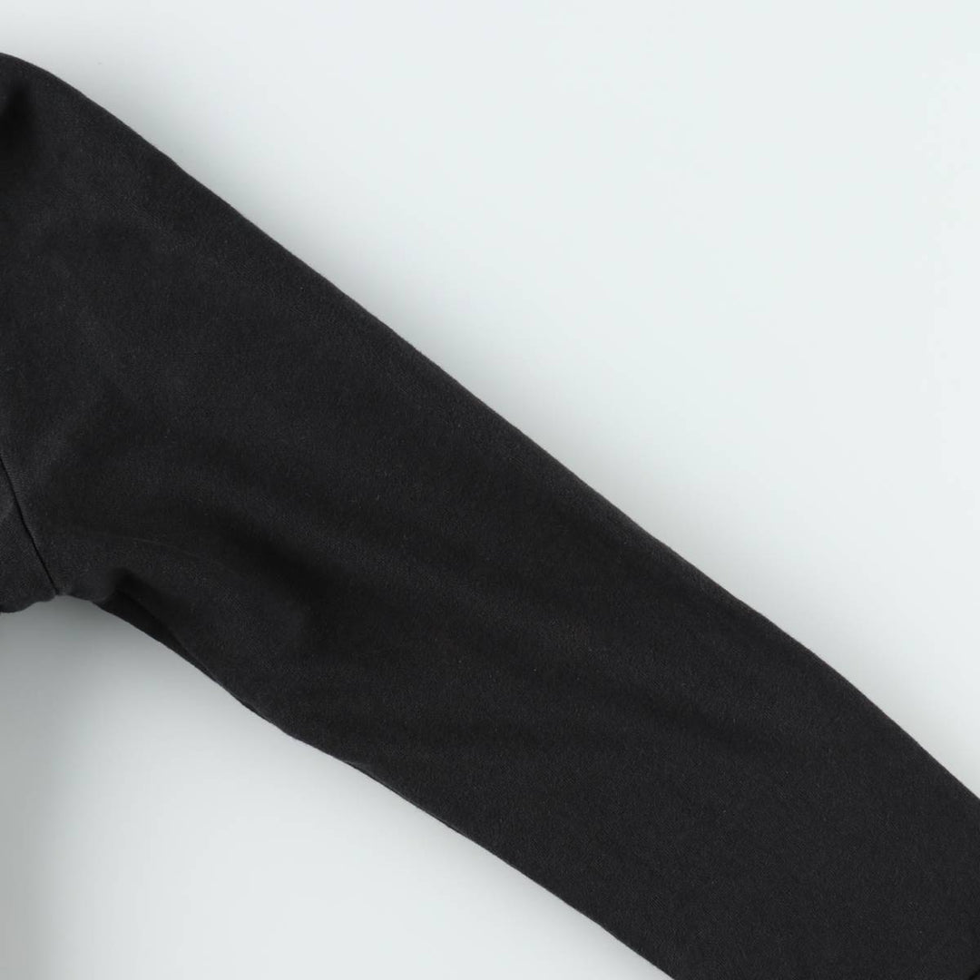 DISNEY PARKS Sweat Full-Zip Hoodie, Women's Size XL (approx.) cotton black type Vintage Second Hand