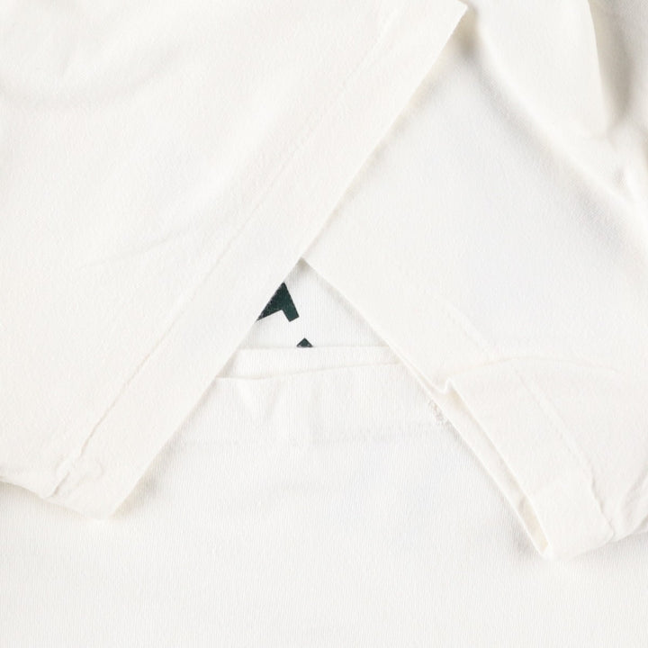 Ralph Lauren POLO RALPH LAUREN CLASSIC FIT short-sleeved logo T-shirt, men's size XL cotton white type Vintage Second Hand