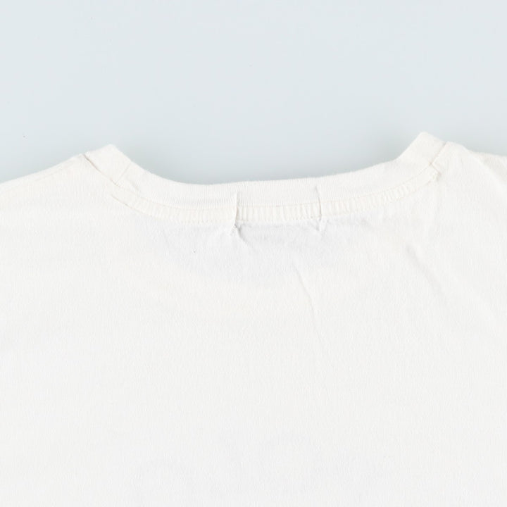 Ralph Lauren POLO RALPH LAUREN CLASSIC FIT short-sleeved logo T-shirt, men's size XL cotton white type Vintage Second Hand