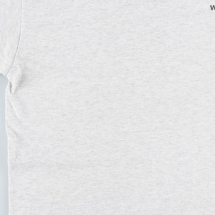 Woolrich WOOLRICH Short-Sleeve Logo T-Shirt, Made in USA, Men's Size XL (approx.) cotton gray type Vintage Second Hand