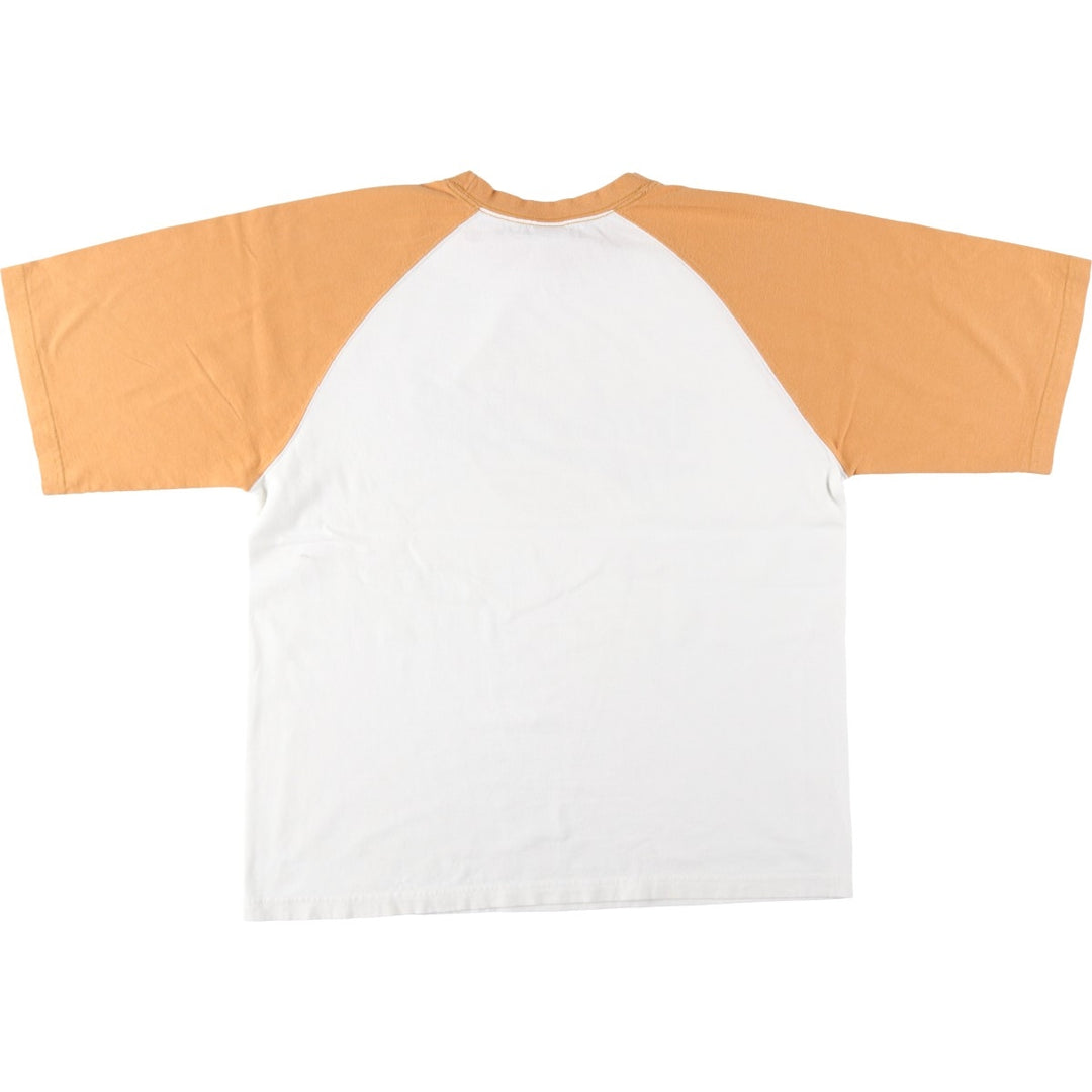 Timberland Short-Sleeve Logo T-Shirt, Men's Size XL (approx.) cotton white type Vintage Second Hand
