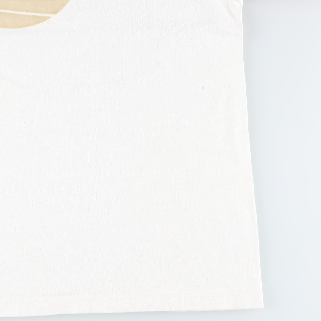 Timberland Short-Sleeve Logo T-Shirt, Men's Size XL (approx.) cotton white type Vintage Second Hand