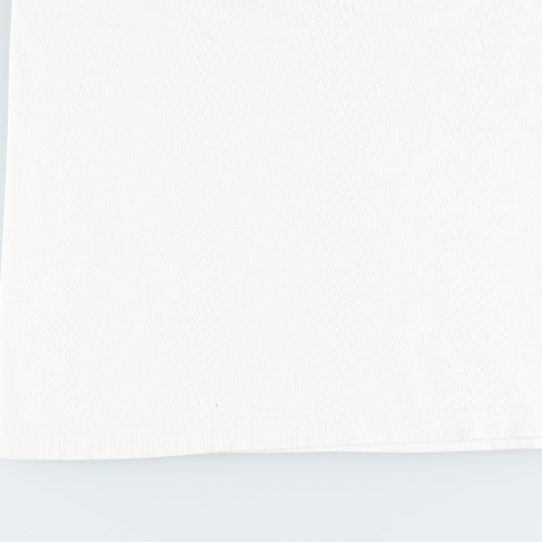 Timberland Short-Sleeve Logo T-Shirt, Men's Size XL (approx.) cotton white type Vintage Second Hand