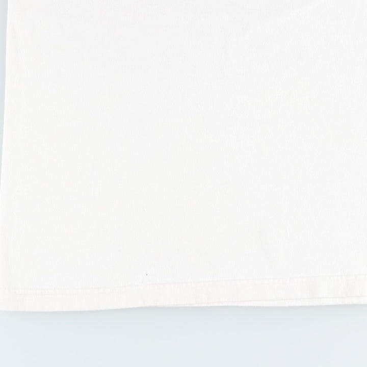 Timberland Short-Sleeve Logo T-Shirt, Men's Size XL (approx.) cotton white type Vintage Second Hand