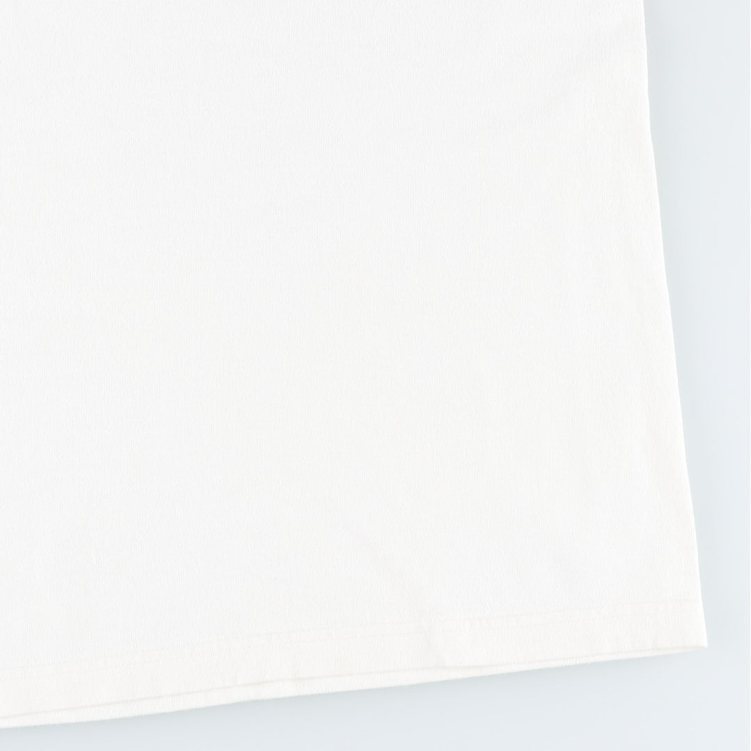 Timberland Short-Sleeve Logo T-Shirt, Men's Size XL (approx.) cotton white type Vintage Second Hand
