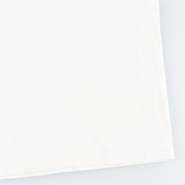 Timberland Short-Sleeve Logo T-Shirt, Men's Size XL (approx.) cotton white type Vintage Second Hand