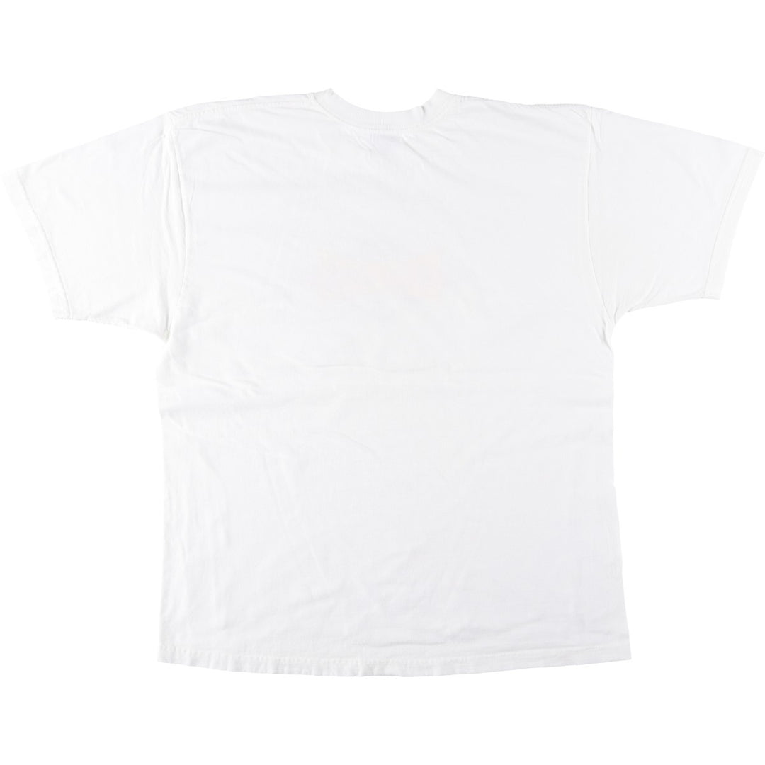 90'S GUESS Short-Sleeve Logo T-Shirt, Made in USA, Men's Size L (Equivalent), Vintage cotton white type Vintage Second Hand