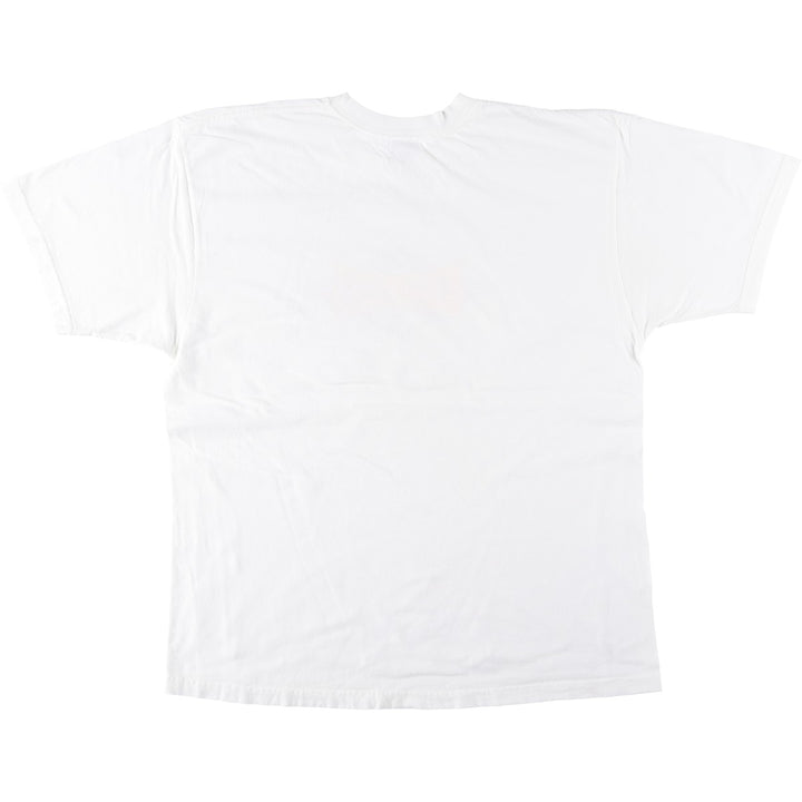 90'S GUESS Short-Sleeve Logo T-Shirt, Made in USA, Men's Size L (Equivalent), Vintage cotton white type Vintage Second Hand