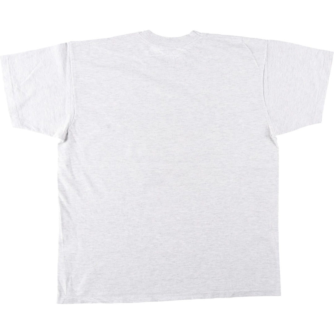 Guess Short-Sleeve Printed T-Shirt, Men's Size L (approx.) cotton gray type Vintage Second Hand