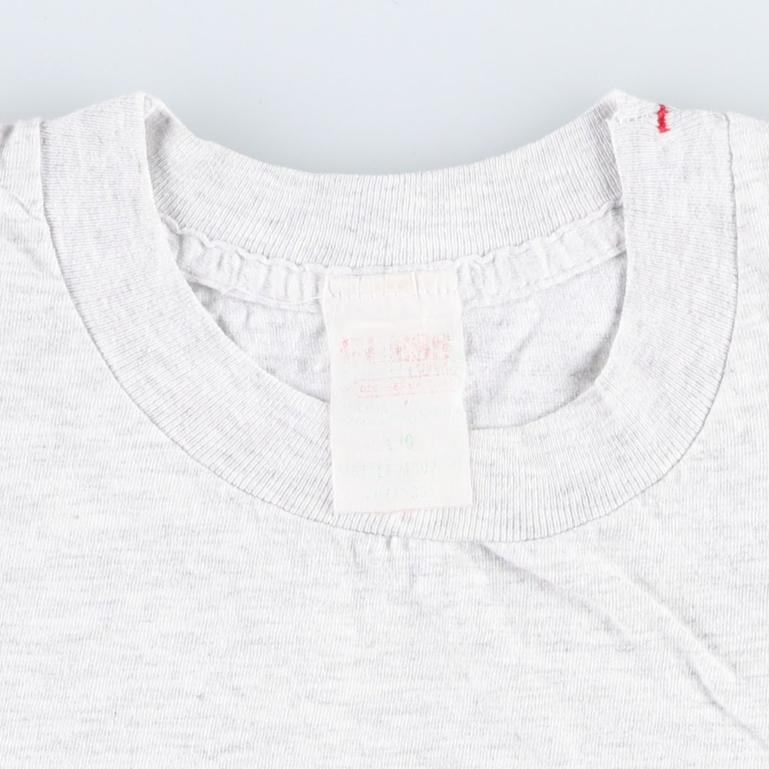 Guess Short-Sleeve Printed T-Shirt, Men's Size L (approx.) cotton gray type Vintage Second Hand