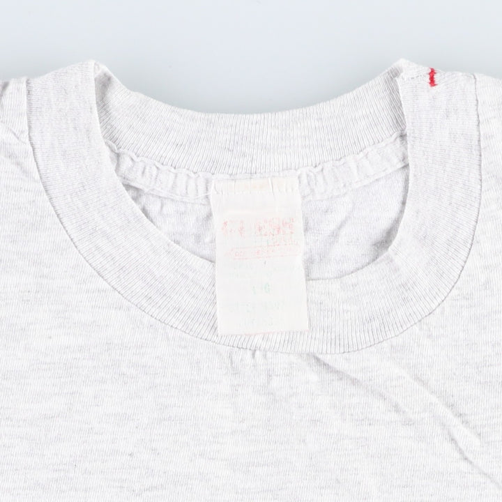 Guess Short-Sleeve Printed T-Shirt, Men's Size L (approx.) cotton gray type Vintage Second Hand