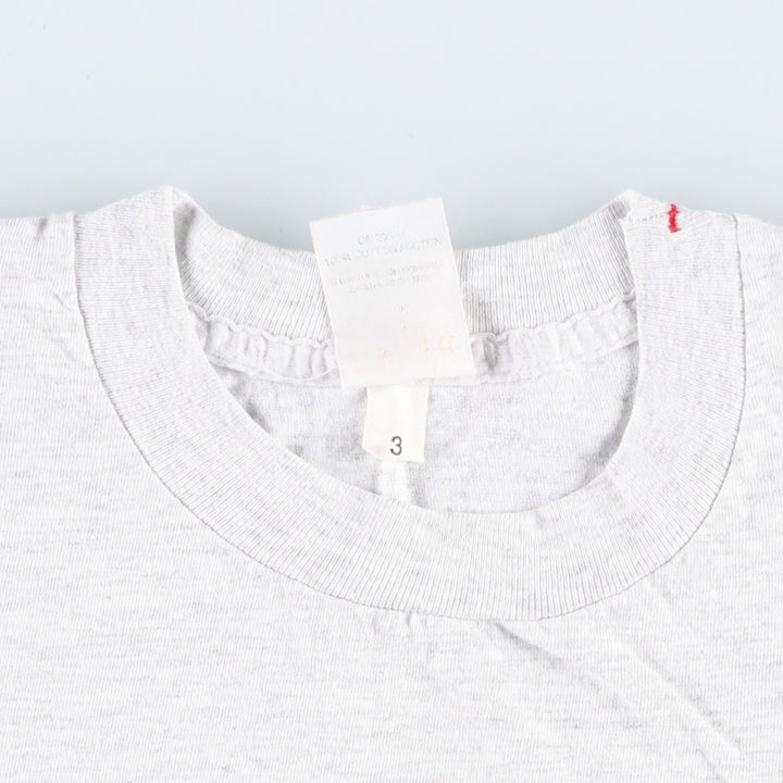 Guess Short-Sleeve Printed T-Shirt, Men's Size L (approx.) cotton gray type Vintage Second Hand