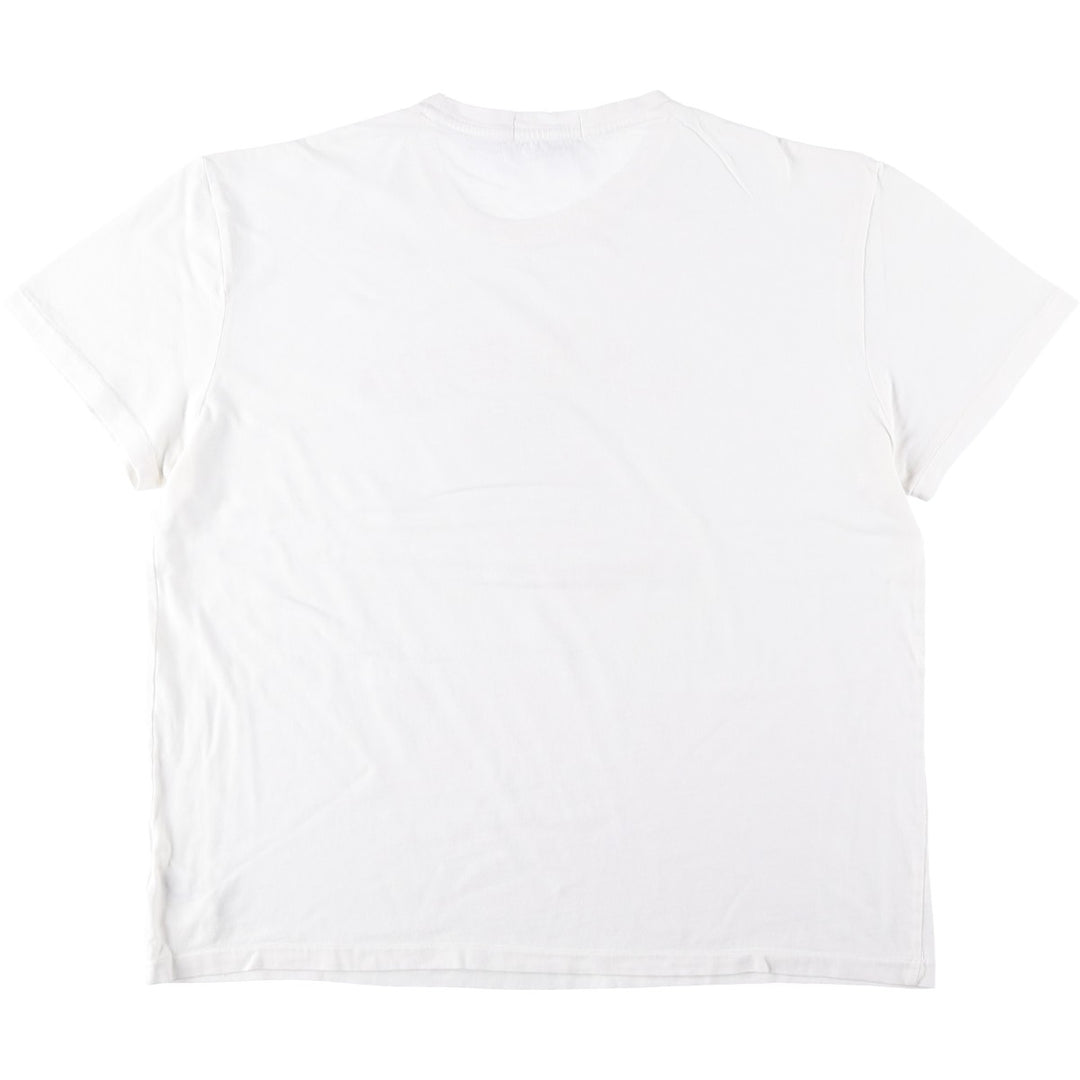 Ralph Lauren POLO by Ralph Lauren CLASSIC FIT Short-Sleeve Printed T-Shirt, Men's Size L (approx.) cotton white type Vintage Second Hand