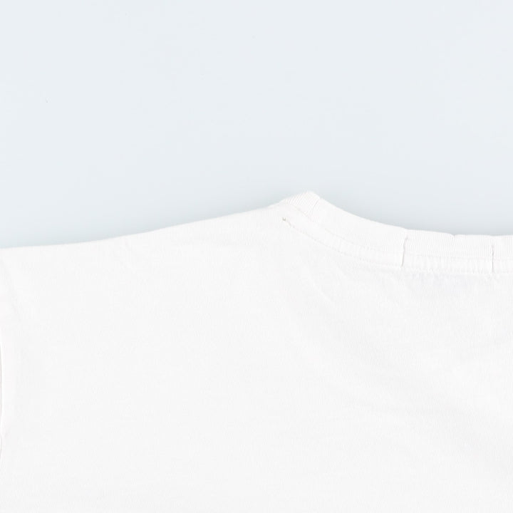 Ralph Lauren POLO by Ralph Lauren CLASSIC FIT Short-Sleeve Printed T-Shirt, Men's Size L (approx.) cotton white type Vintage Second Hand