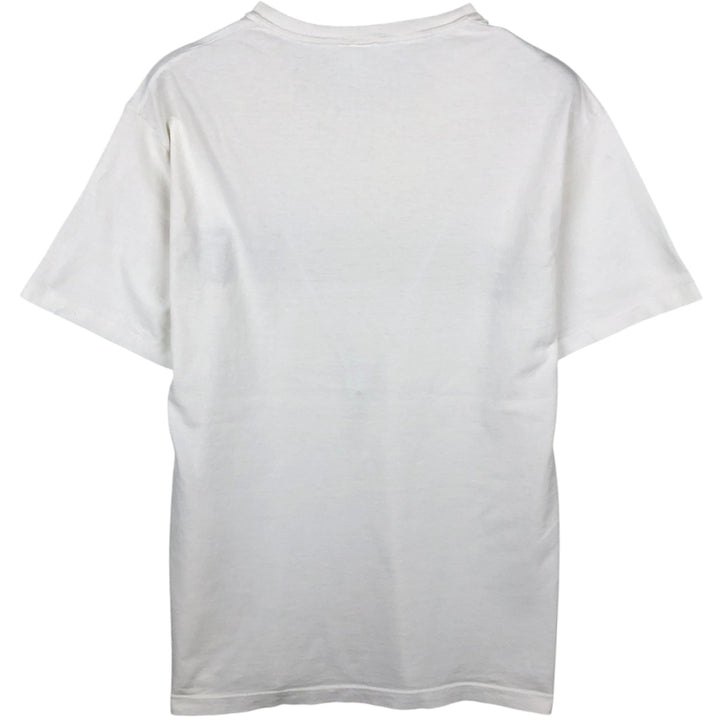 ~90'S Esprit Short-Sleeve Logo T-Shirt, Men's Size S (Equivalent), Vintage unclear white type Vintage Second Hand
