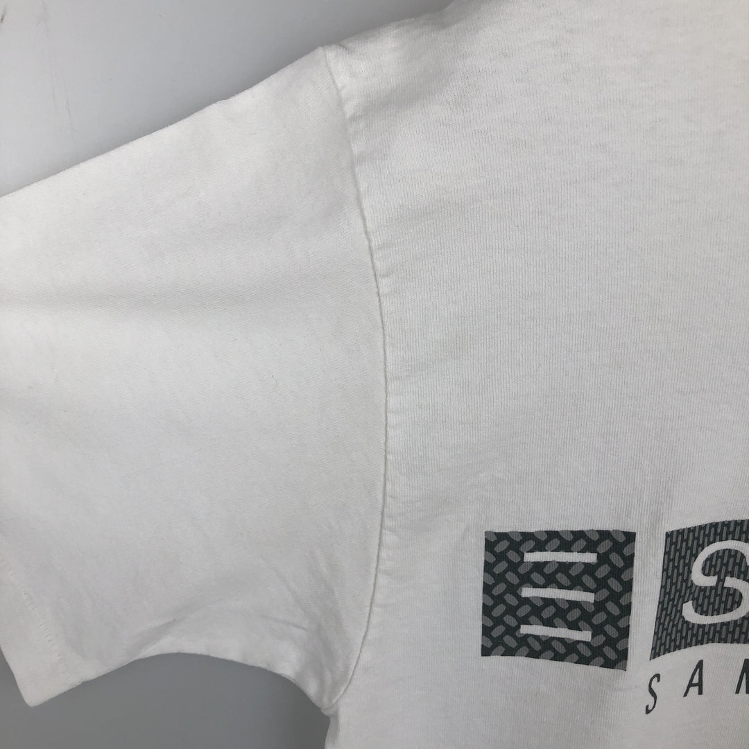 ~90'S Esprit Short-Sleeve Logo T-Shirt, Men's Size S (Equivalent), Vintage unclear white type Vintage Second Hand