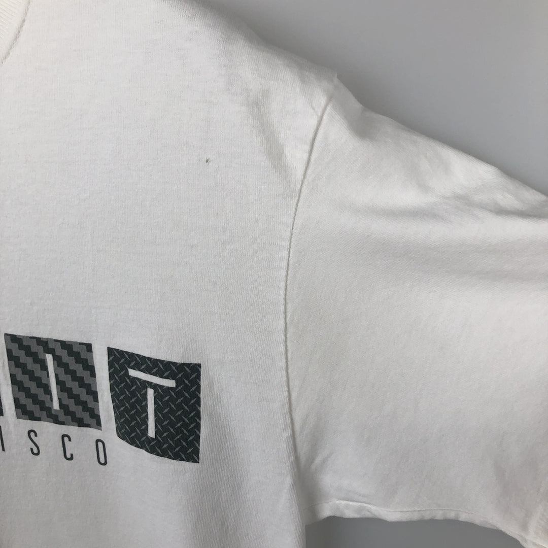 ~90'S Esprit Short-Sleeve Logo T-Shirt, Men's Size S (Equivalent), Vintage unclear white type Vintage Second Hand