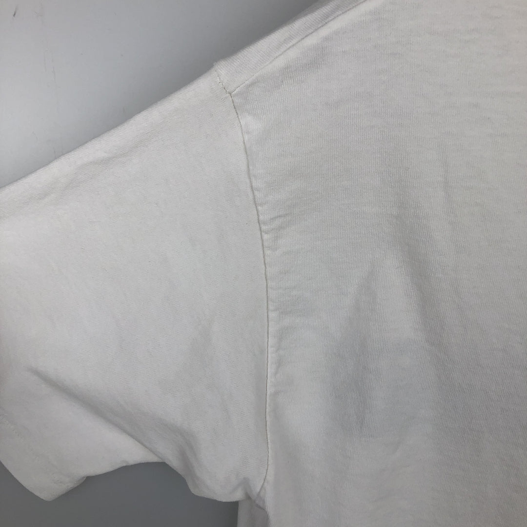 ~90'S Esprit Short-Sleeve Logo T-Shirt, Men's Size S (Equivalent), Vintage unclear white type Vintage Second Hand