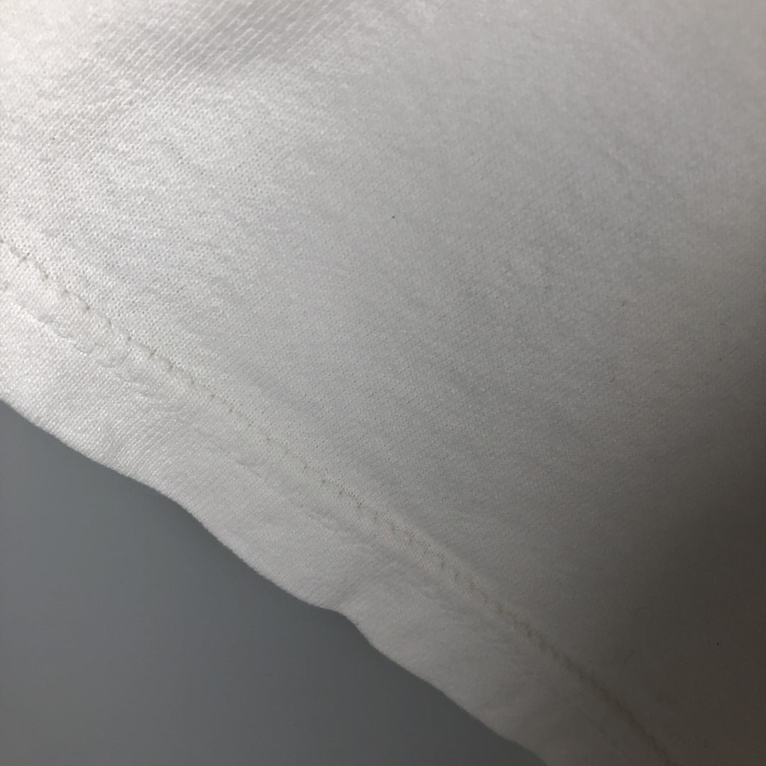 Eddie Bauer Short-Sleeve Printed T-Shirt, Men's Size XL (approx.) cotton white type Vintage Second Hand