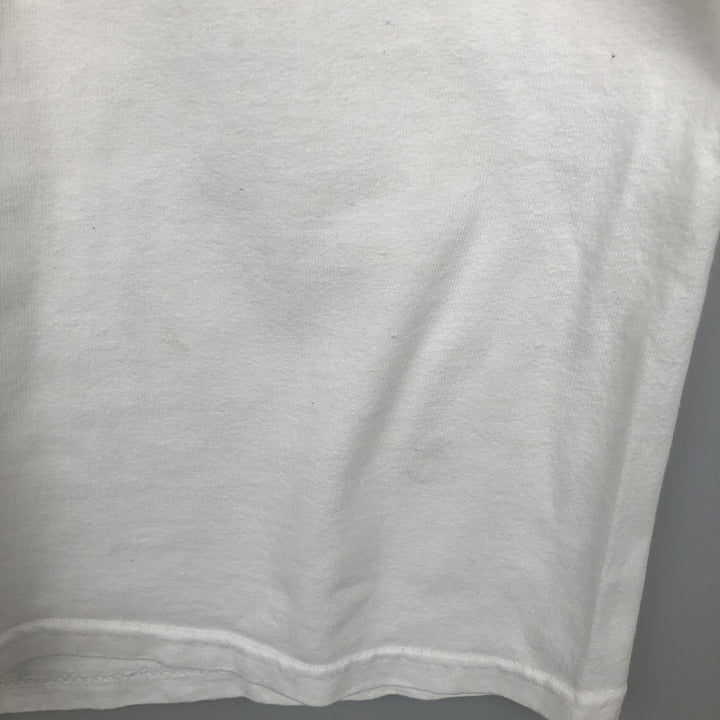 Eddie Bauer Short-Sleeve Printed T-Shirt, Men's Size XL (approx.) cotton white type Vintage Second Hand