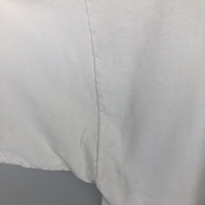 Eddie Bauer Short-Sleeve Printed T-Shirt, Men's Size XL (approx.) cotton white type Vintage Second Hand