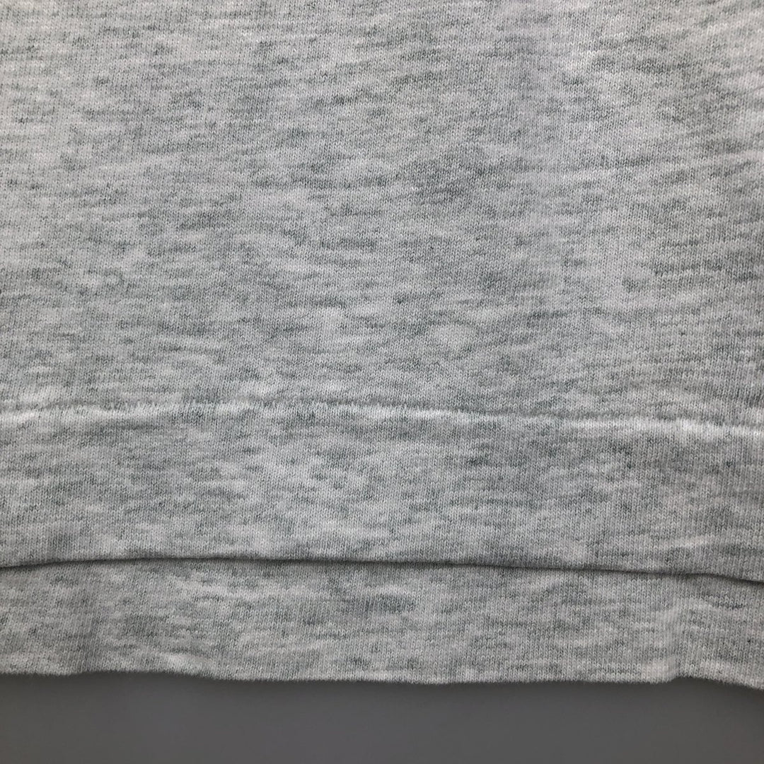 90'S Fruit of the Loom printed T-shirt, made in the USA, men's size L, vintage cotton gray type Vintage Second Hand