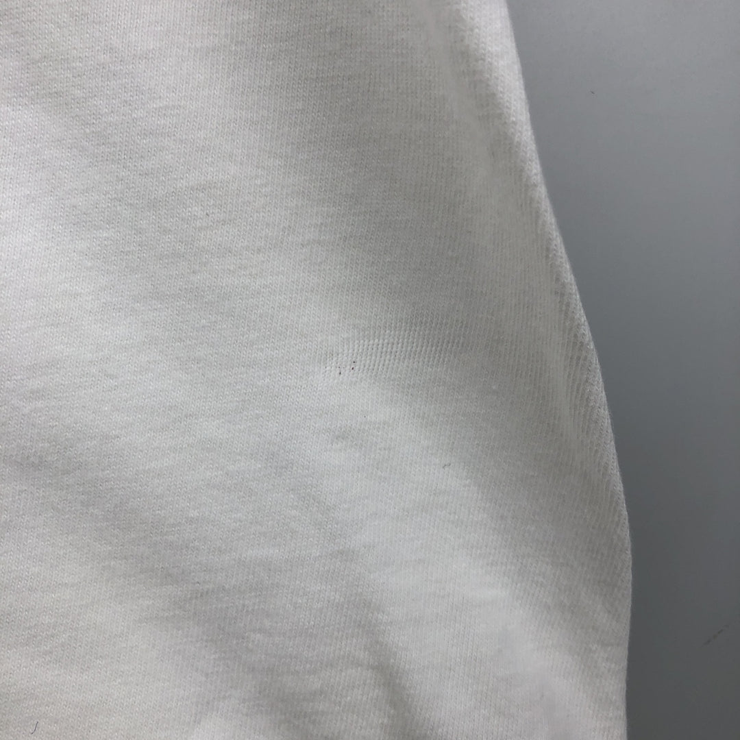 Printed T-shirt, men's size XL unclear white type Vintage Second Hand
