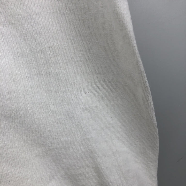 Printed T-shirt, men's size XL unclear white type Vintage Second Hand