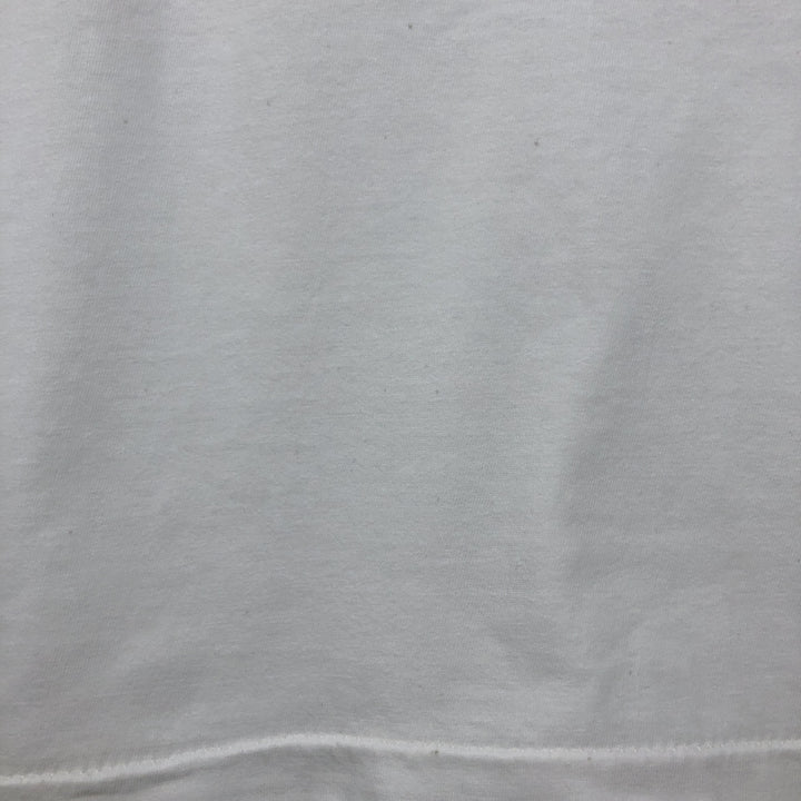 Printed T-shirt, men's size XL unclear white type Vintage Second Hand