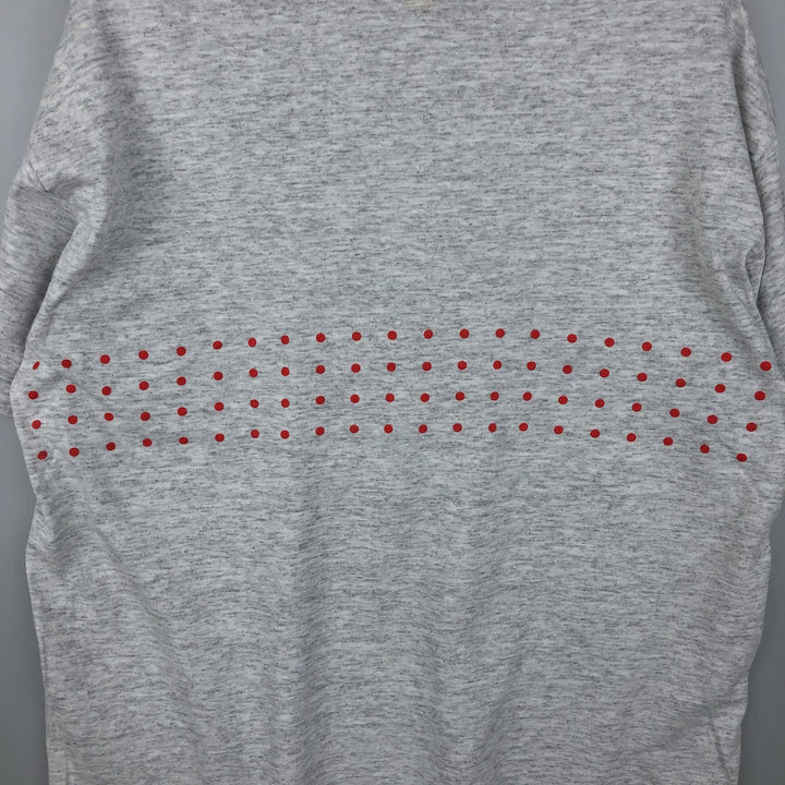 Vintage 1980'S Anvil Print T-Shirt, Made in USA, Men's Size L cotton gray type Vintage Second Hand