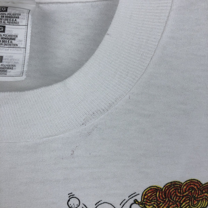 90'S Fruit of the Loom Best Printed T-shirt, Men's XL, Vintage cotton white type Vintage Second Hand