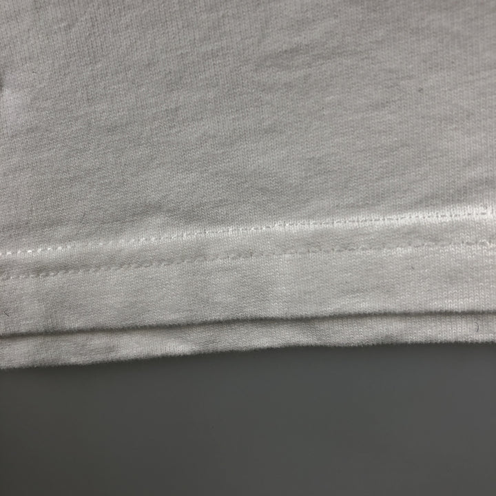 90'S Lee Print T-Shirt, Made in USA, Men's XL equivalent, Vintage cotton white type Vintage Second Hand