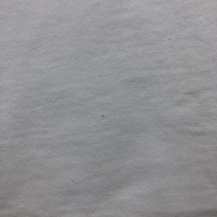 90'S Hanes BEEFY-T Printed T-shirt Made in USA Men's XL Vintage cotton white type Vintage Second Hand
