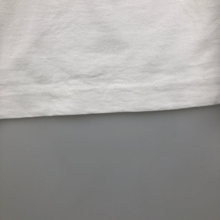 90'S Fruit of the Loom Best Print T-Shirt, Made in USA, Men's Size XL (approx.) cotton white type Vintage Second Hand