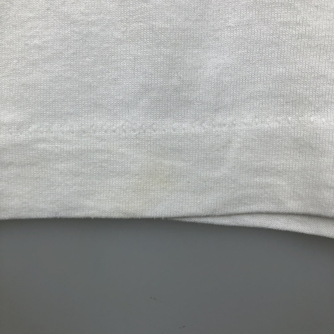 90'S Fruit of the Loom Best Print T-Shirt, Made in USA, Men's Size XL (approx.) cotton white type Vintage Second Hand