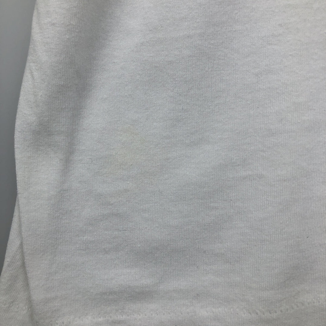90'S Fruit of the Loom Best Print T-Shirt, Made in USA, Men's Size XL (approx.) cotton white type Vintage Second Hand