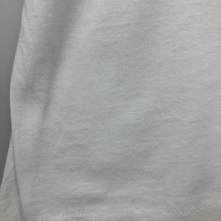 90'S Fruit of the Loom Best Print T-Shirt, Made in USA, Men's Size XL (approx.) cotton white type Vintage Second Hand