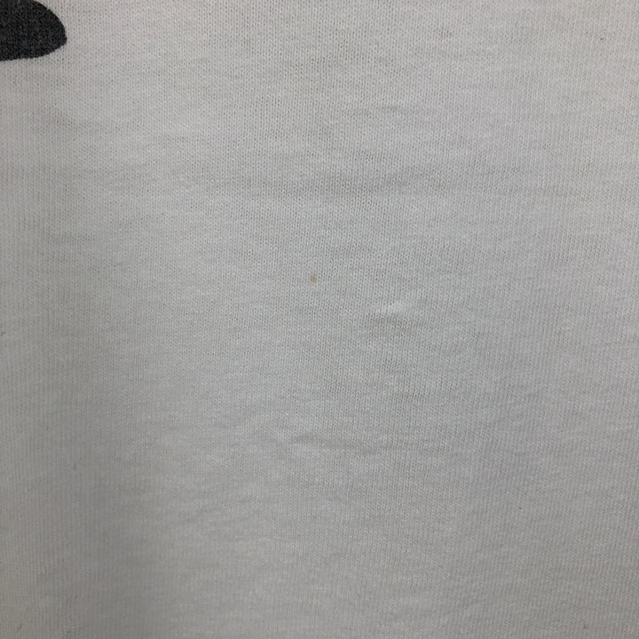 90'S Screen Stars Premium Print T-Shirt, Made in USA, Men's XXL equivalent, Vintage cotton white type Vintage Second Hand